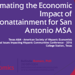 Estimating the Economic Impact of Nonattainment for San Antonio MSA