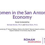 Women in the San Antonio Economy